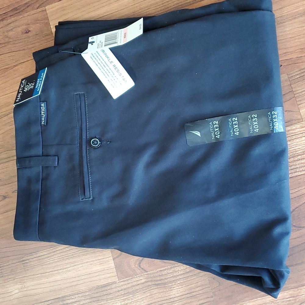 NWT Nautica Rigger Double Pleat Pants